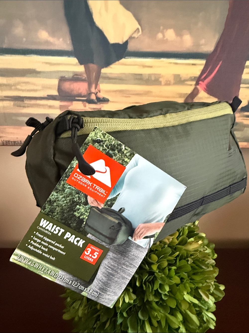 OZARK TRAIL Outdoor Equipment OLIVE GREEN WAIST PACK BAG 🌟NWT🌟 - Picture 15 of 16